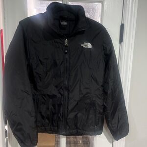 The North Face Hyvent Jacket Women's  Medium Black Full Zip Waterproof